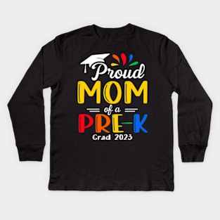 Pre-k Graduation Svg Bundle| Proud Family of a 2023 Graduate Svg| Pre-k Graduate Mom Png| Last Day of School Png| Prek Grad Digital Cricut Kids Long Sleeve T-Shirt